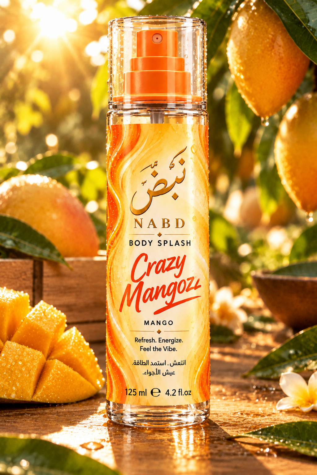 NABD Crazy Mangozz Body Splash – 125 ml