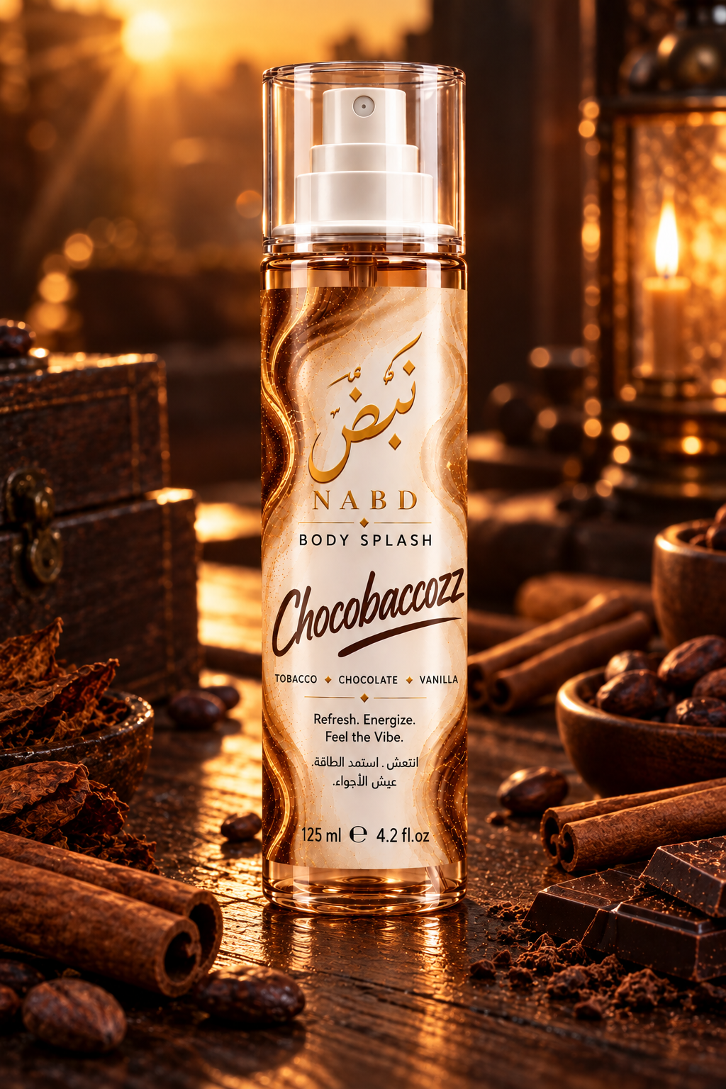 NABD Chocobaccozz Body Splash – 125 ml