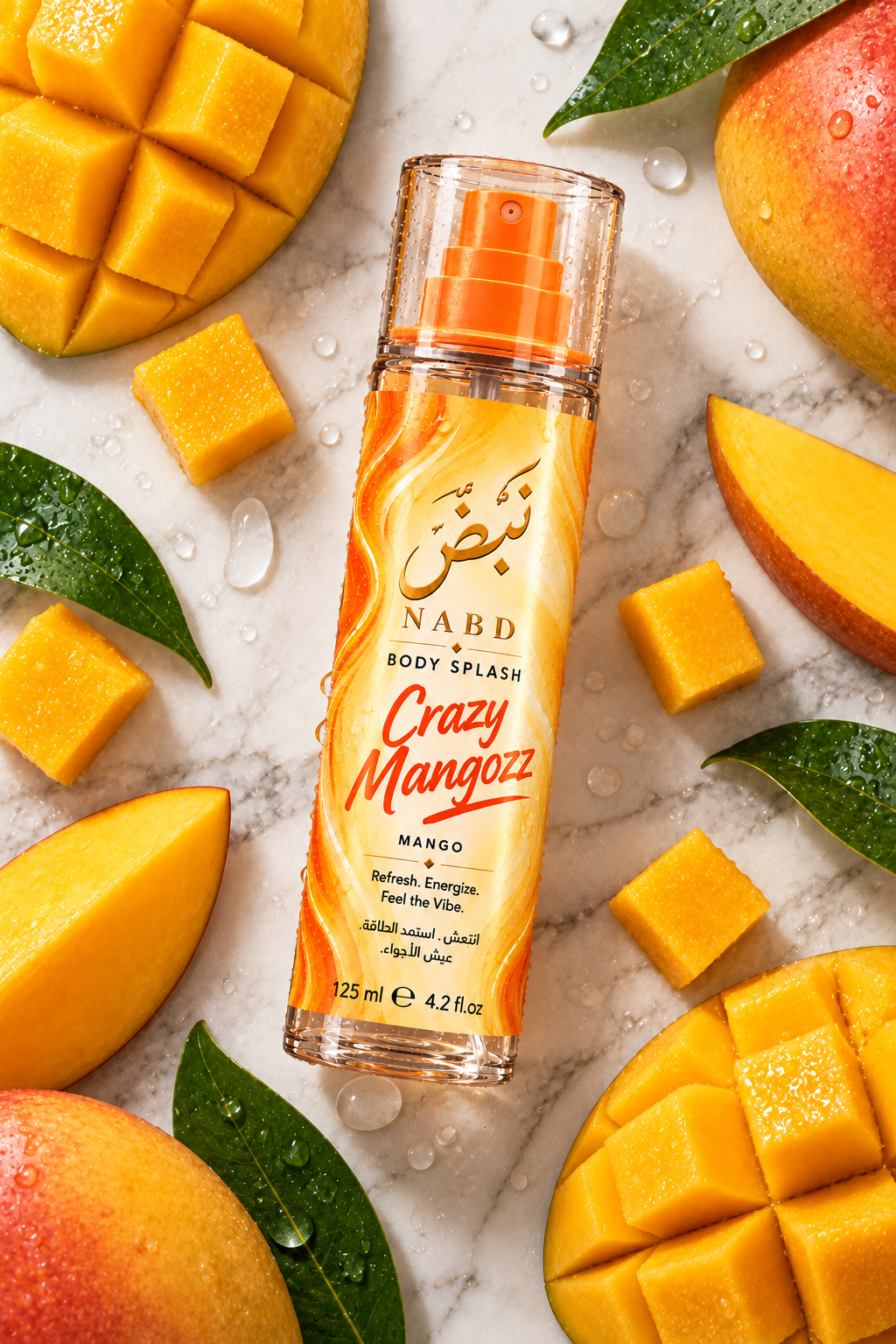 NABD Crazy Mangozz Body Splash – 125 ml