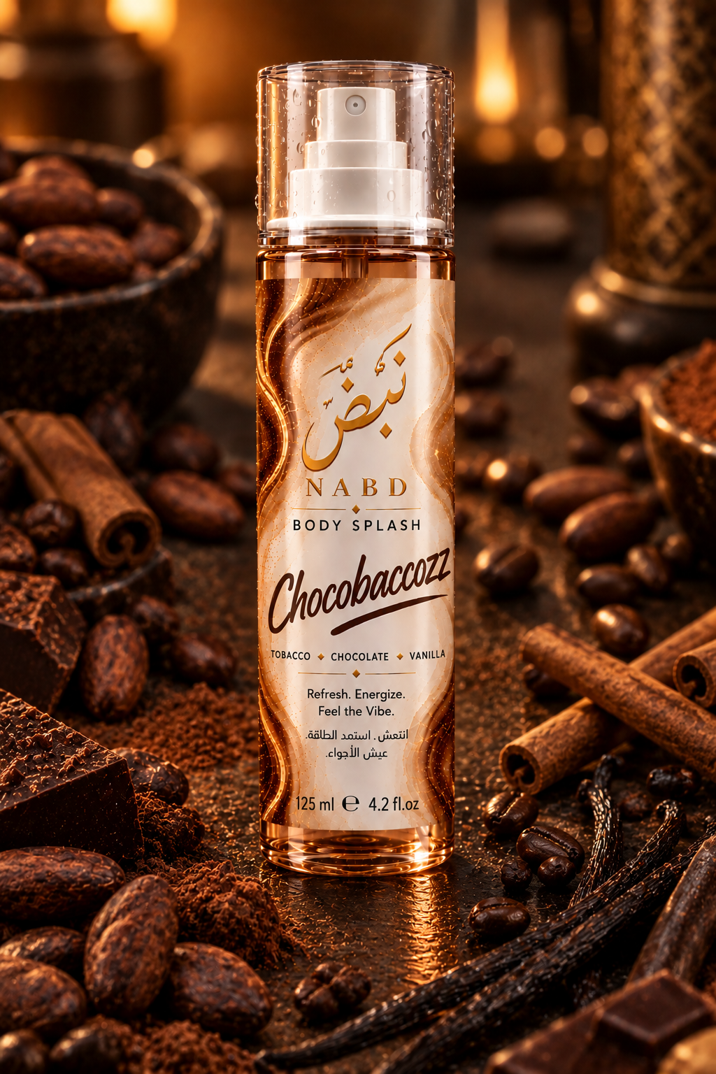NABD Chocobaccozz Body Splash – 125 ml