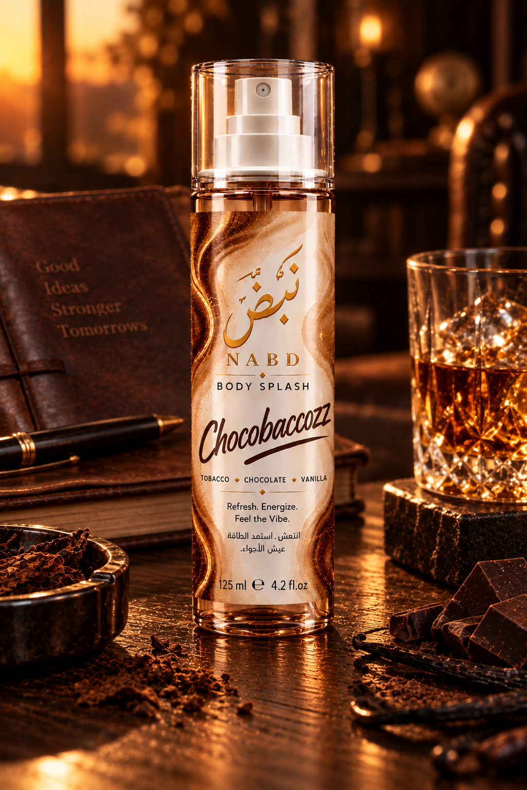NABD Chocobaccozz Body Splash – 125 ml